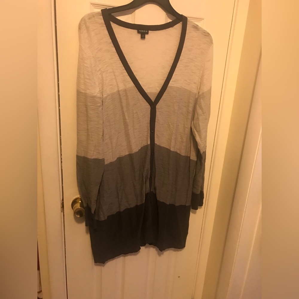 Torrid long cardigan